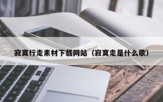黔东南寂寞行走素材下载网站（寂寞走是什么歌）